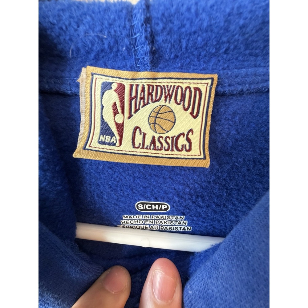 Men's Golden State Warriors The City 1962-71 Twill Based Tek Patch Sweatshirt S - Picture 4 of 4